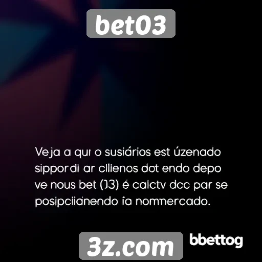 Feedback de usuários sobre o suporte ao cliente Bet03